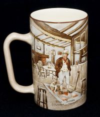 Newhall Hanley OLIVER TWIST Pecksniff Bill Sikes Coffee Mug